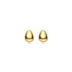 oorknoppen 8 mm 14K geelgoud