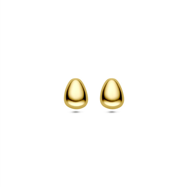 oorknoppen 8 mm 14K geelgoud
