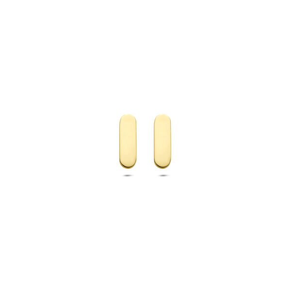 oorknoppen 8,5 mm 14K geelgoud