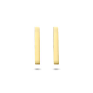oorknoppen balkje 14K geelgoud