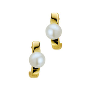 oorknoppen parel 14K geelgoud