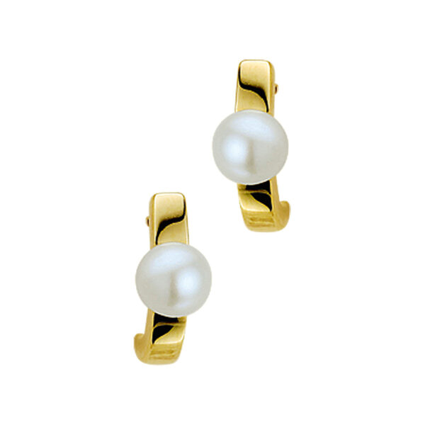 oorknoppen parel 14K geelgoud