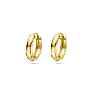 oorringen 15 mm 14K geelgoud