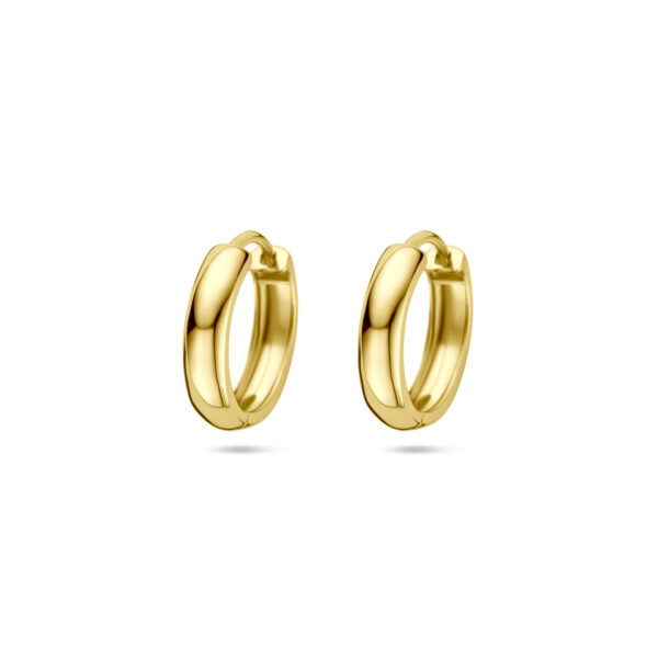 oorringen 15 mm 14K geelgoud