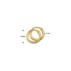 oorringen 1,5 mm vierkant 14K geelgoud - Afbeelding 4