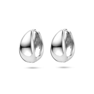 oorringen 15 mm zilver gerhodineerd