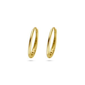 oorringen 18 mm 14K geelgoud