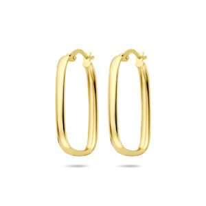 oorringen 28 mm 14K geelgoud