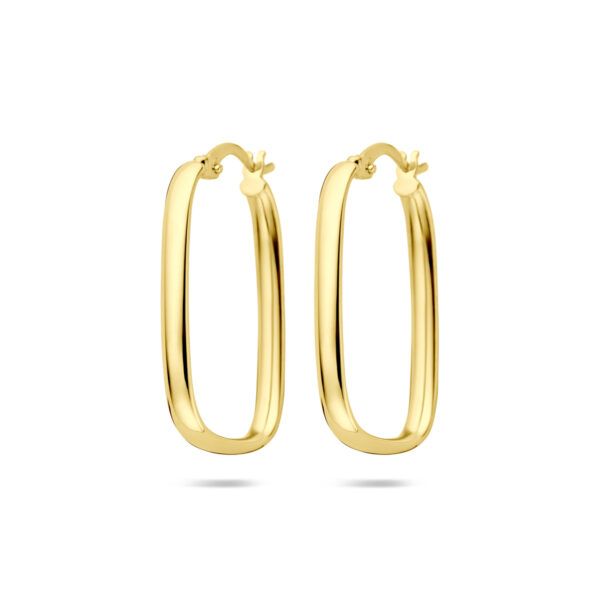 oorringen 28 mm 14K geelgoud