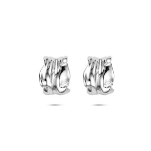 stekeroorringen 15 mm zilver gerhodineerd