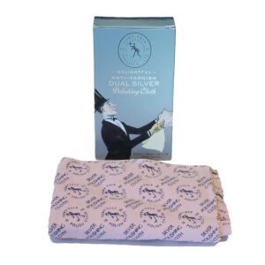zilver poetsdoek 30 x 45 cm dual toebehoren