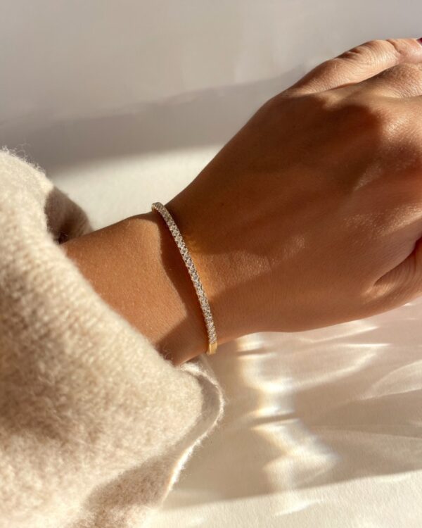 Armband geelgoud briljant 1,56 crt. - Afbeelding 5