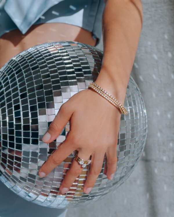 Armband geelgoud briljant 2.00 crt. - Afbeelding 2
