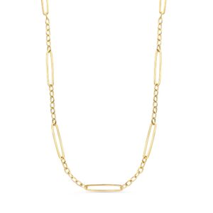 Collier geelgoud