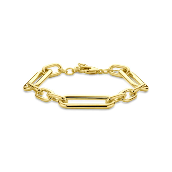 armband 11 mm 18 + 2,5 cm 14K geelgoud