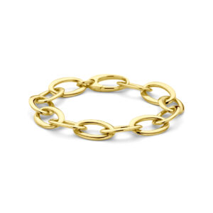 armband 13 mm 19 cm 14K geelgoud