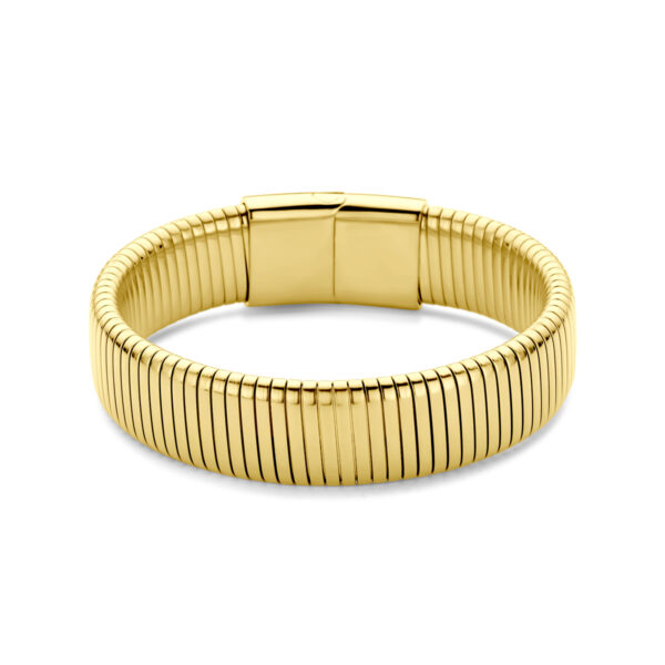 armband 15 mm 18,5 cm edelstaal - Afbeelding 3