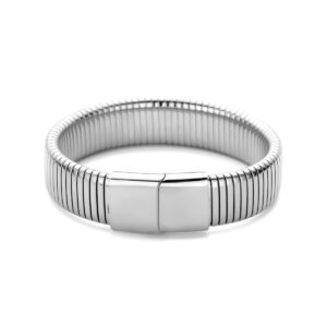 armband 15 mm 18,5 cm edelstaal