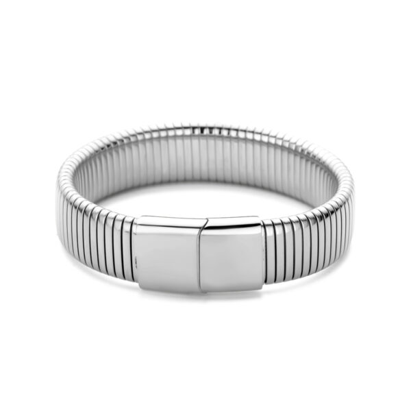 armband 15 mm 18,5 cm edelstaal