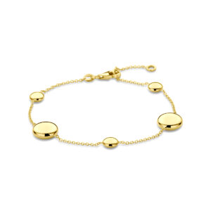 armband 17 - 19 cm 14K geelgoud