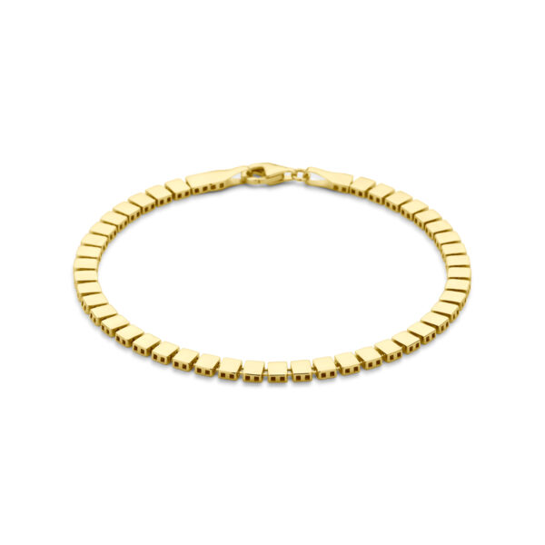 armband 3,9 mm 19 cm 14K geelgoud