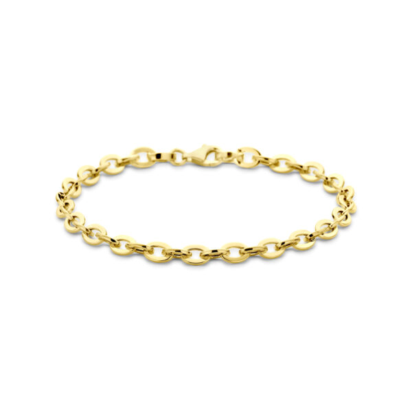 armband 4,7 mm 19 cm 14K geelgoud
