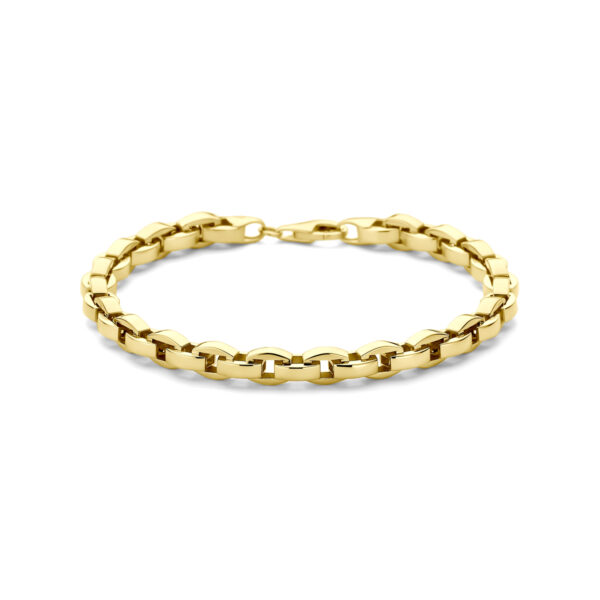 armband 5,3 mm 19 cm 14K geelgoud