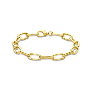 armband 7 mm 19 cm 14K geelgoud