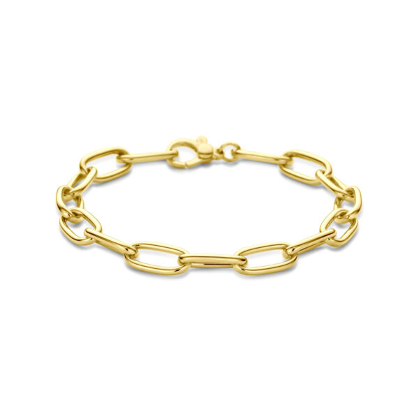 armband 7 mm 19 cm 14K geelgoud