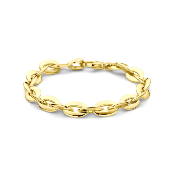 armband 8,5 mm 19,5 cm 14K geelgoud
