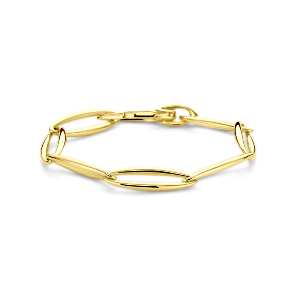 armband 9,5 mm 20 cm 14K geelgoud