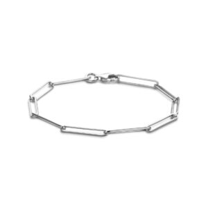 armband anker 3,6 mm 19,5 cm zilver gerhodineerd