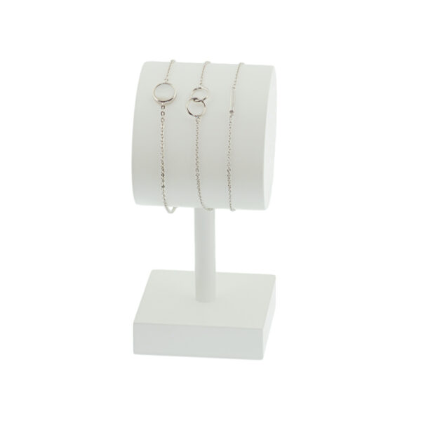 armband standaard wit 10,5 x 5 x 5 cm pos materialen - Afbeelding 2