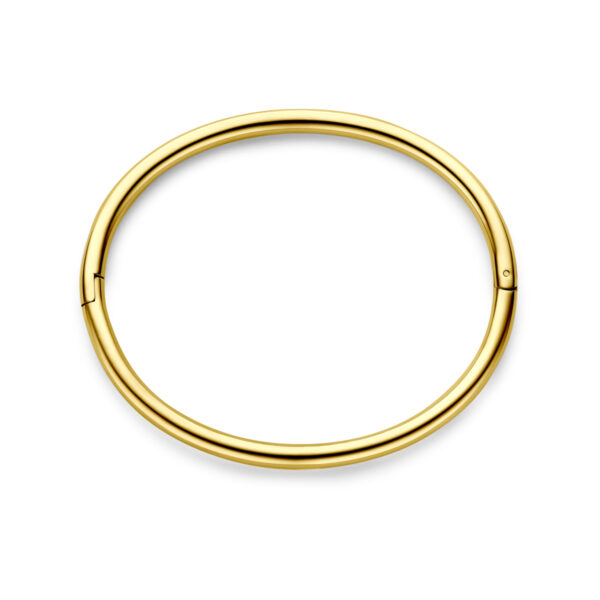 bangle scharnier ion plating ronde buis 4,0 mm 60 mm edelstaal - Afbeelding 3