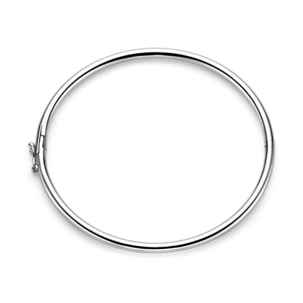 bangle scharnier ronde buis 3 x 60 mm zilver gerhodineerd - Afbeelding 3