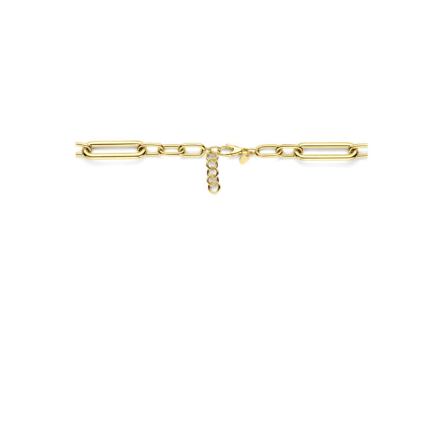 collier 11 mm 43 + 3 cm 14K geelgoud - Afbeelding 3