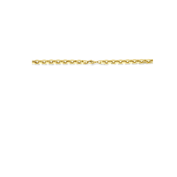 collier 5,3 mm 45 cm 14K geelgoud - Afbeelding 3
