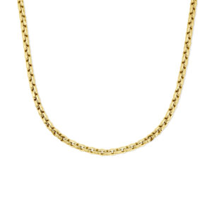 collier 5,3 mm 45 cm 14K geelgoud