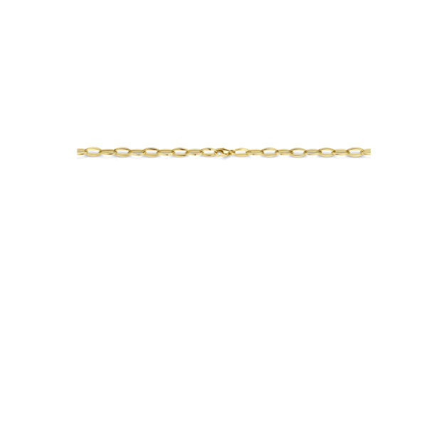 collier 6 mm 43 cm 14K geelgoud - Afbeelding 3