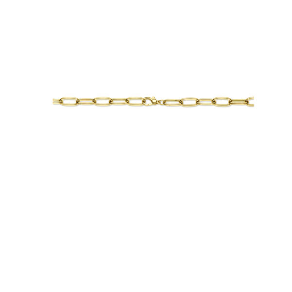 collier 7 mm 45 cm 14K geelgoud - Afbeelding 3