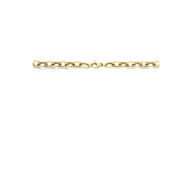 collier 8,5 mm 45 cm 14K geelgoud - Afbeelding 3