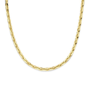 collier 8,5 mm 45,5 cm 14K geelgoud