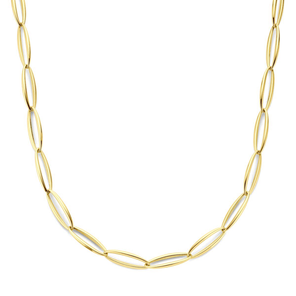 collier 9,5 mm 45 cm 14K geelgoud
