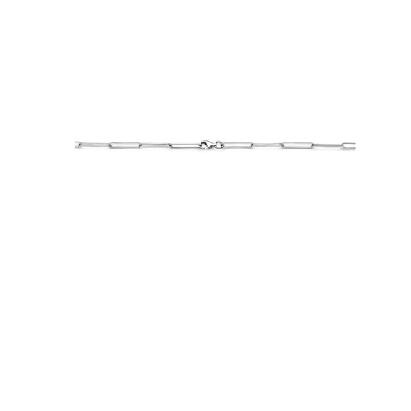 collier anker 3,6 mm 45 cm zilver gerhodineerd - Afbeelding 3