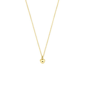 collier hartje 40 - 42 cm 14K geelgoud