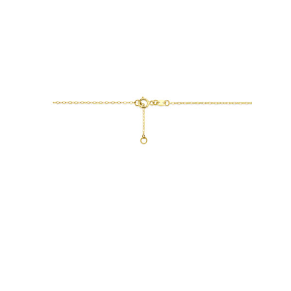 collier hartjes 40 - 42 cm 14K geelgoud - Afbeelding 3