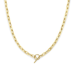 collier kapittelslot 5,5 mm 45 cm 14K geelgoud