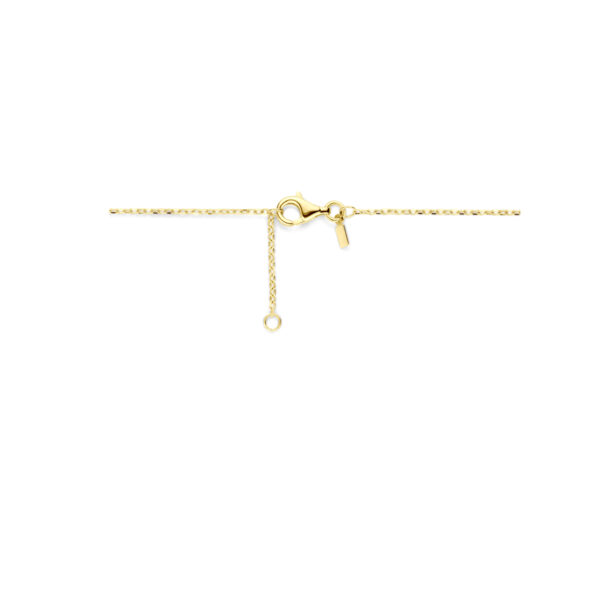 collier knoop 42 - 44 cm 14K geelgoud - Afbeelding 3