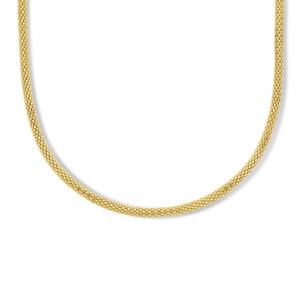 collier popcorn 3,0 mm 45 cm 14K geelgoud