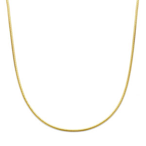 collier slang 2,6 mm 42 cm 14K geelgoud